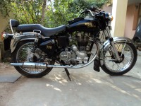 Black Royal Enfield Bullet Standard 350