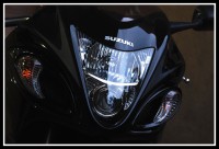 Black Suzuki Hayabusa GSX1300R