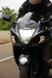 Black Suzuki Hayabusa GSX1300R