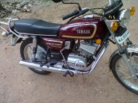 Dark Maroon Yamaha RX 135