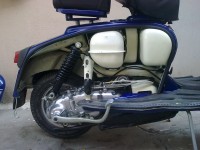 Pepsi Blue Vintage Bike