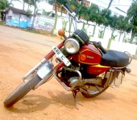 Red Suzuki Ind Suzuki AX100