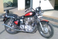 Black Royal Enfield Lightning 535