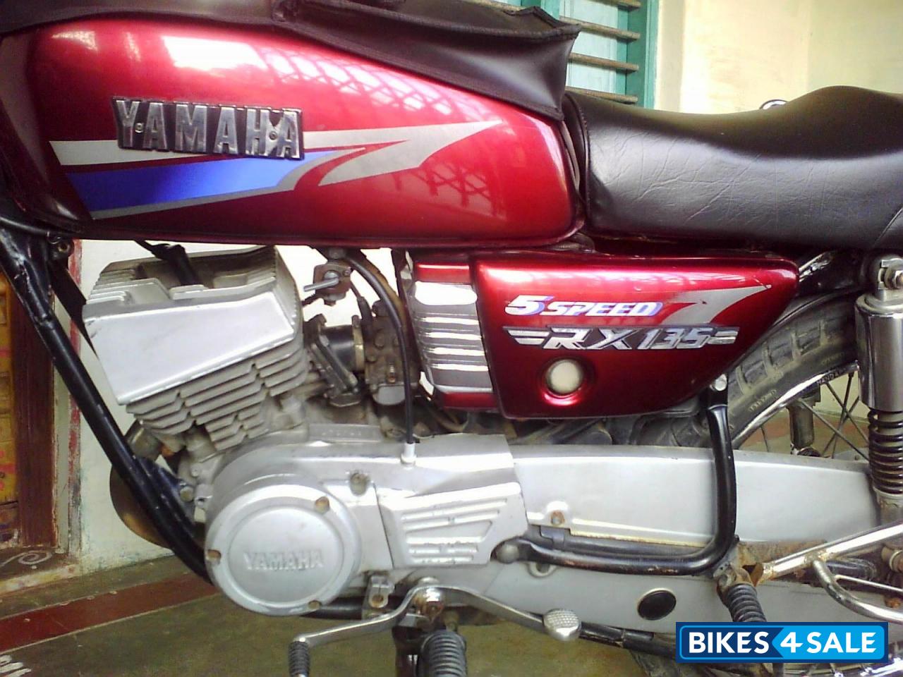 Used 01 Model Yamaha Rx 135 For Sale In Vellore Id 442 Maroon Colour Bikes4sale