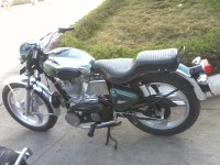 Green Royal Enfield Bullet Machismo 350 Old