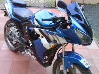 Blue White Yamaha YZF R1