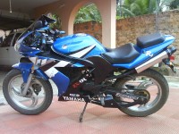 Blue White Yamaha YZF R1