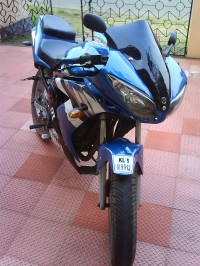 Blue White Yamaha YZF R1