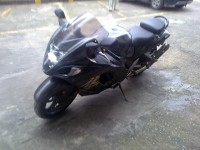 Grey Black Suzuki Hayabusa GSX1300R