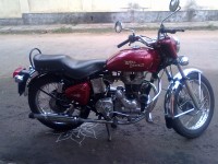 Cherry Red Royal Enfield Bullet Standard 350