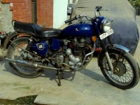 Blue Royal Enfield Bullet Standard 350