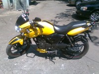 Yellow TVS Apache RTR 160