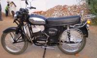 Black Yamaha Rajdoot