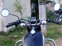 Black Yamaha Rajdoot