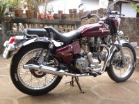 Metallic Meroon Royal Enfield Bullet Standard 350