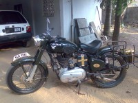 Olive Green Royal Enfield Bullet Standard 350