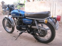 Blue Yamaha RD 350