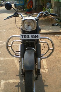 Black Yamaha Rajdoot