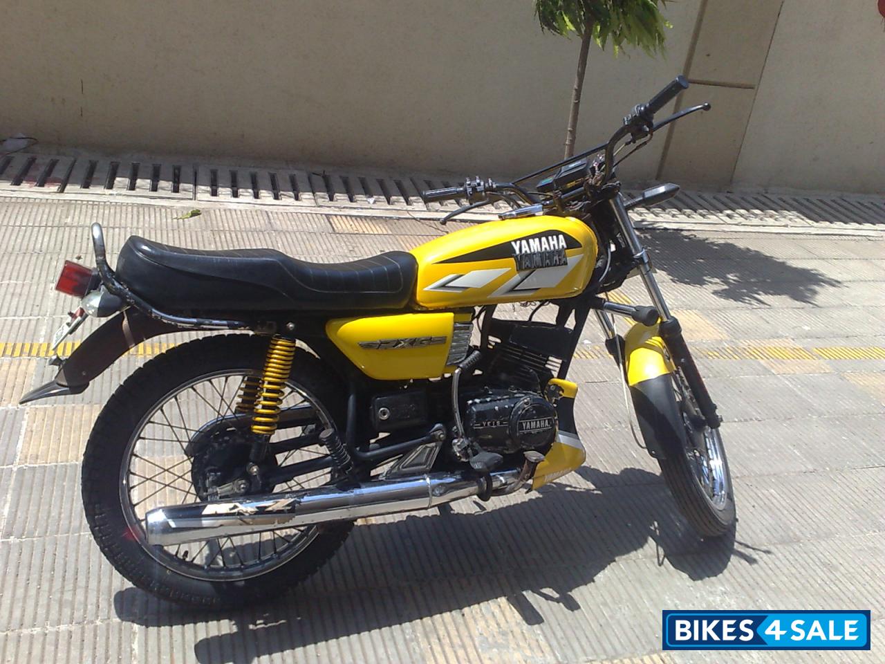 Sports Yellow Yamaha RX 135