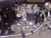 Black Royal Enfield Bullet Standard 350