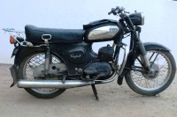 Black Yamaha Rajdoot