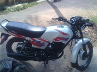 White Suzuki Shogun