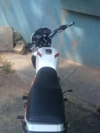 White Suzuki Shogun