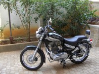 Black+silver Dual Tone Royal Enfield Thunderbird