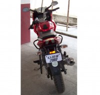 Red Bajaj Pulsar 220 DTSi