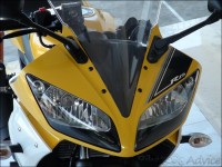 Yellow Yamaha YZF R15