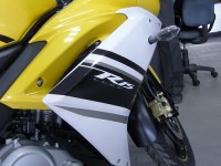 Yellow Yamaha YZF R15