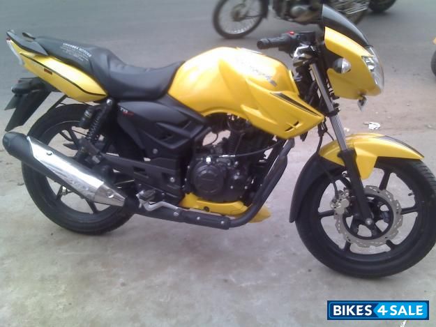 Used 10 Model Tvs Apache Rtr 160 For Sale In Coimbatore Id 491 Yellow Colour Bikes4sale