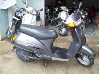 Blue Honda Activa