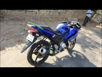 Blue Yamaha YZF R15