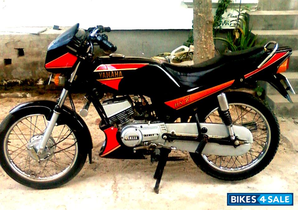 Black & Red Yamaha RXZ