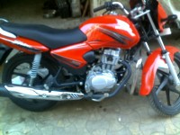 Red Honda Shine