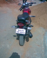 Red Bajaj Platina 100