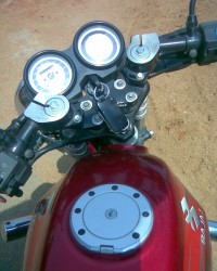 Red Bajaj Platina 100