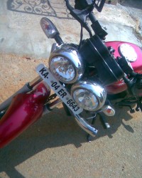 Red Bajaj Platina 100