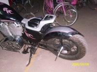 Black Modified Bike