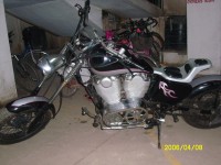 Black Modified Bike