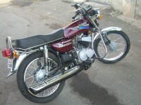 Maroon Yamaha RX 135