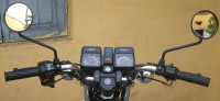 Black Yamaha RX 135