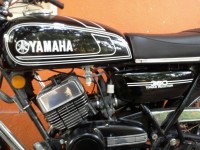 Black Yamaha RD 350