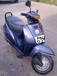 Blue Honda Activa