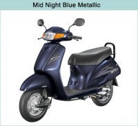 Blue Honda Activa