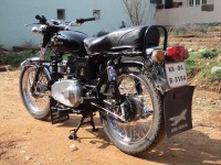 Black Royal Enfield Bullet Diesel Taurus