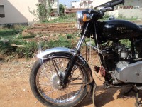 Black Royal Enfield Bullet Diesel Taurus