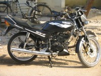 Black Yamaha RXZ