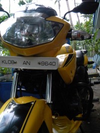 Yellow TVS Apache RTR 160